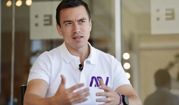 Daniel Noboa, con 35 años, es el presidente más joven de la historia de Ecuador