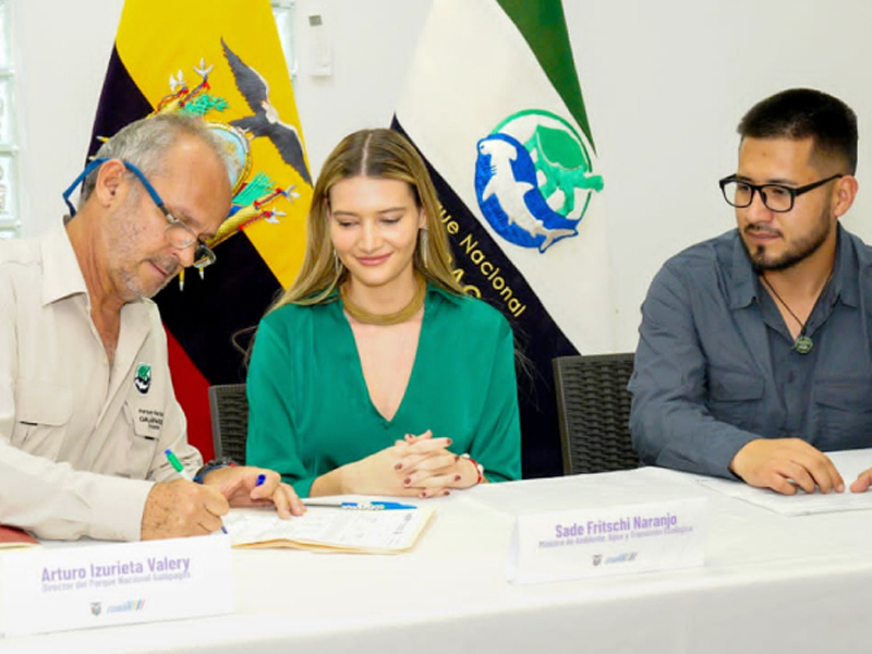 Arturo Izurieta es el nuevo director del Parque Nacional Galápagos