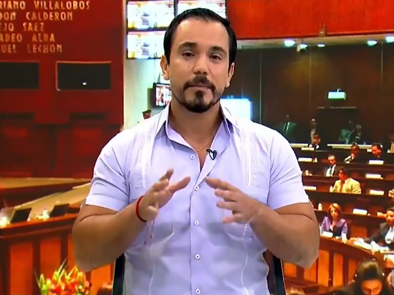 Asambleísta Jonathan Parra propone que legisladores donen un día de sueldo para la seguridad