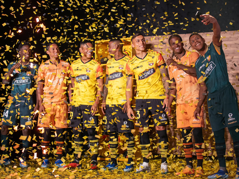 Barcelona Sporting Club presentó su nueva camiseta