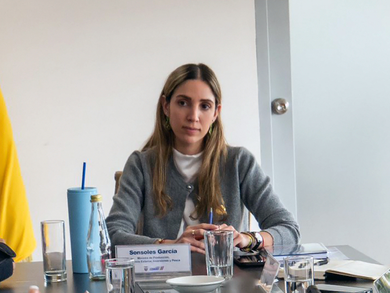 Ecuador buscará inversiones que generen encadenamientos productivos y financiamiento