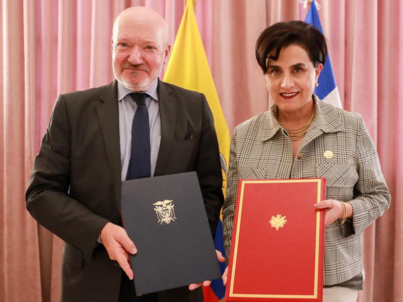 Ecuador y Francia fortalecen cooperación con integración de Expertise France a actividades de la AFD