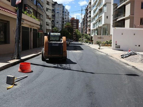 Rehabilitación de la calle Austria está en etapa final