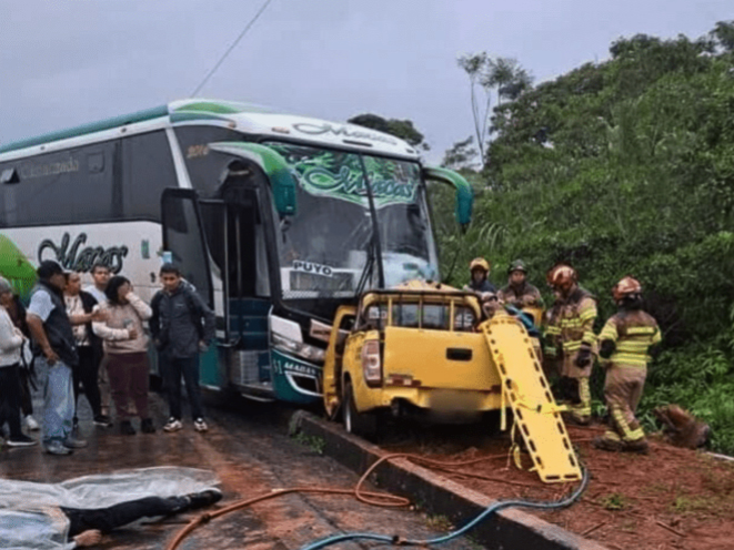 Lamentable accidente de tránsito en Pastaza: tres víctimas fatales y dos heridos