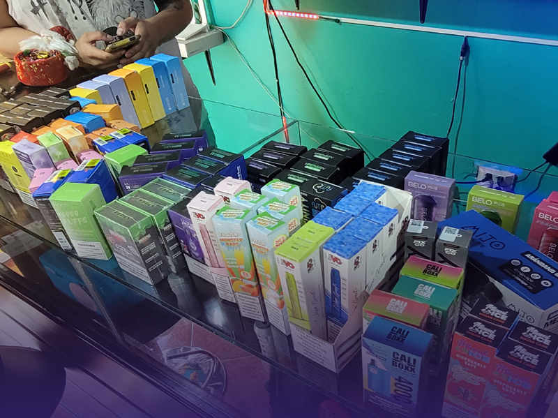 Arcsa decomisa cigarrillos electrónicos «vapes» irregulares en Ibarra