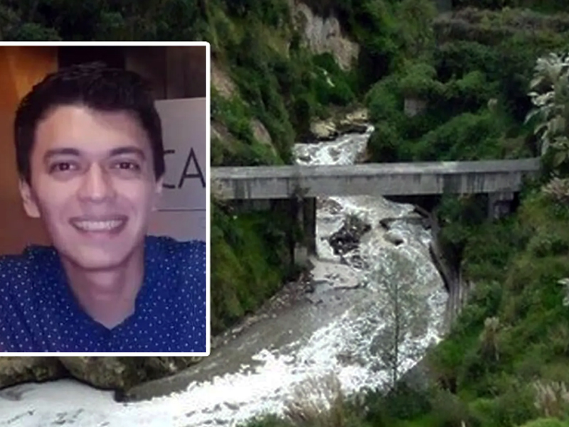 Buscan a Hernán Mendoza en alrededores del río Machángara