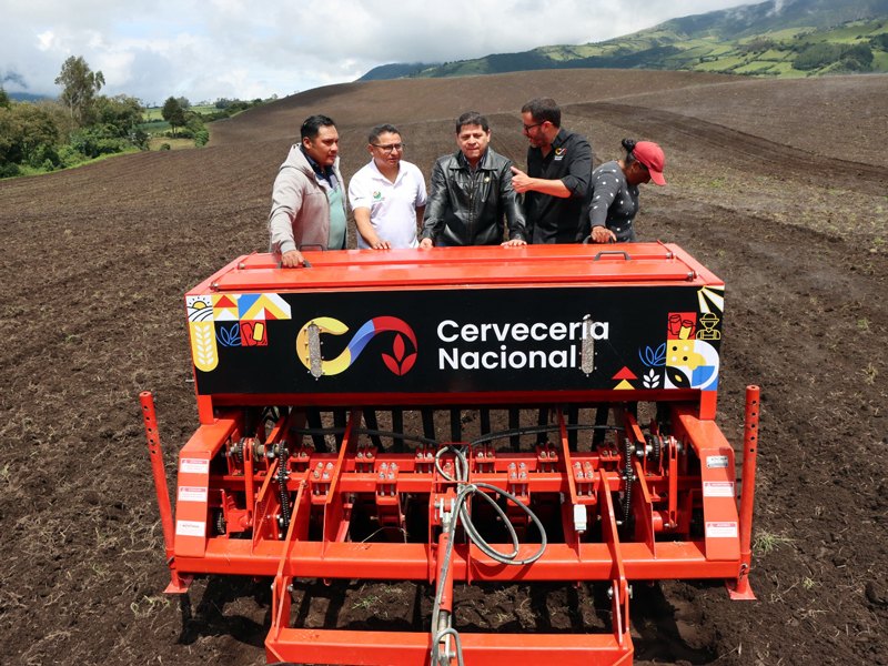 Ecuador dejará de importar cebada para la industria cervecera en 2030