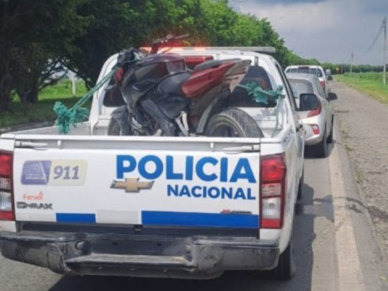 Fiscalía procesa a aprehendido por robo a pasajeros de una buseta de transporte en la vía Durán-Boliche