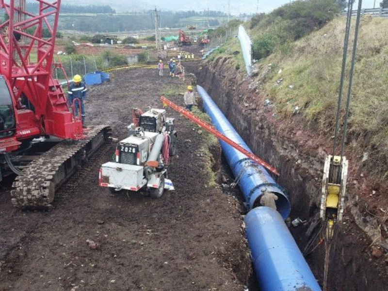 Planta de tratamiento de agua potable beneficiará a 500 mil habitantes de Calderón, San Antonio y Calacalí