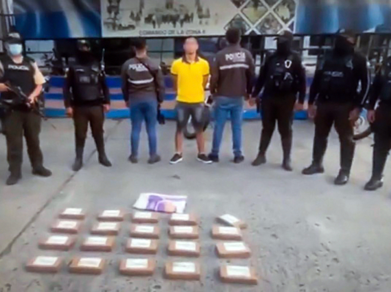 Prisión para policía aprehendido con 19,5 kilos de cocaína y que está involucrado en el caso Metástasis