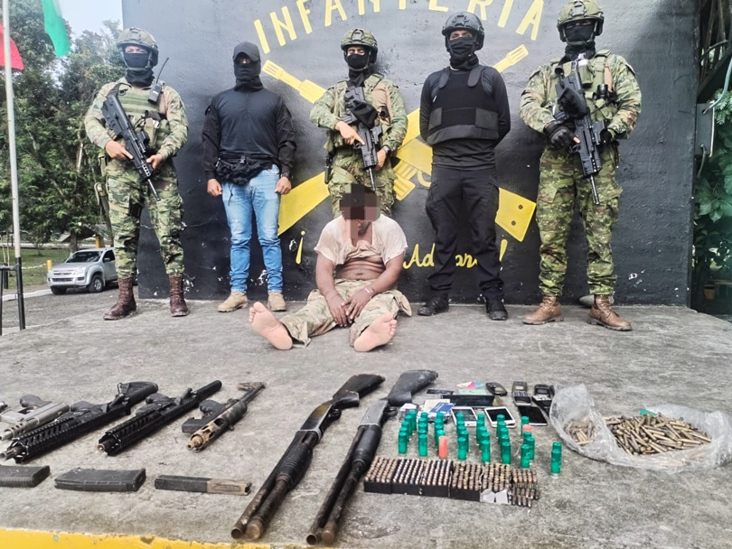Fuerzas Armadas capturan a presunto integrante de organización terrorista