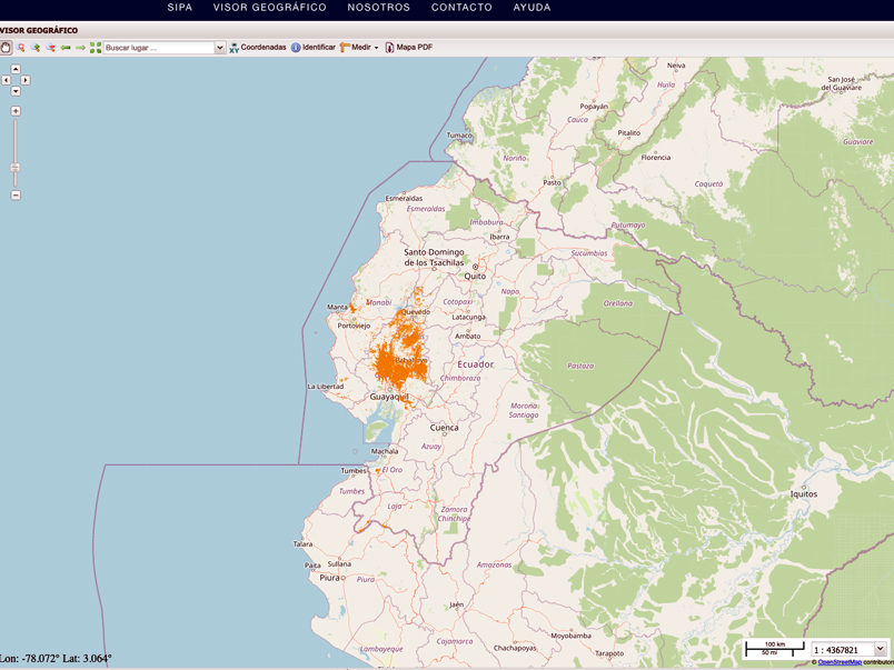 Geoportal del Agro Ecuatoriano ahora está integrado con la Plataforma de información Geoespacial de la FAO 