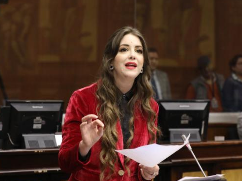 Asambleísta Mónica Palacios suspendida y sin sueldo, por acoso laboral