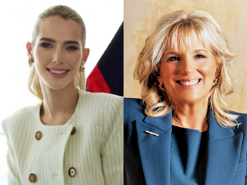 Lavinia y Jill Biden se reunirán en la Casa Blanca este lunes