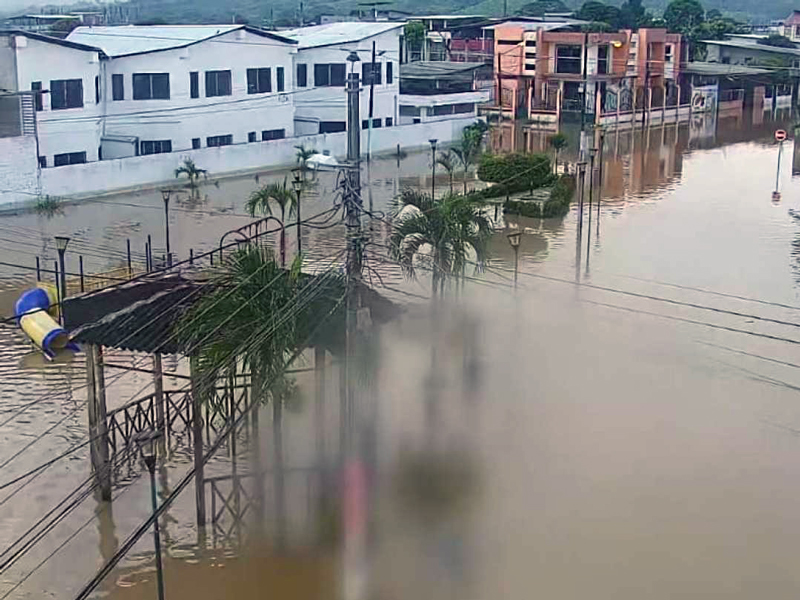 Chone eleva a categoría de ‘desastre’ la emergencia por las lluvias