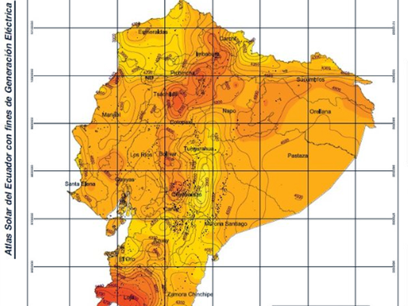 Gobierno presentará a los ecuatorianos el Mapa Solar