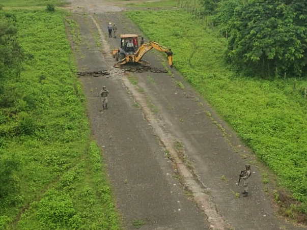 Pista en Guayas iba a utilizarse para el tráfico de drogas