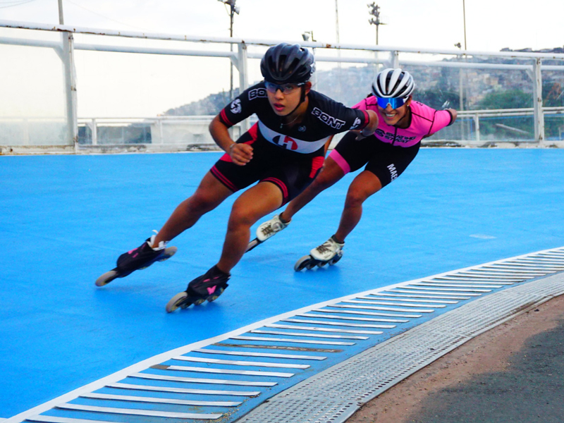 Patinaje de carreras: Una explosión de éxito en Ecuador