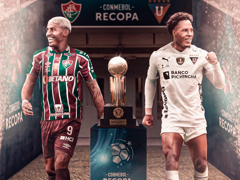 Recopa: dónde ver el partido de Liga de Quito y Fluminense