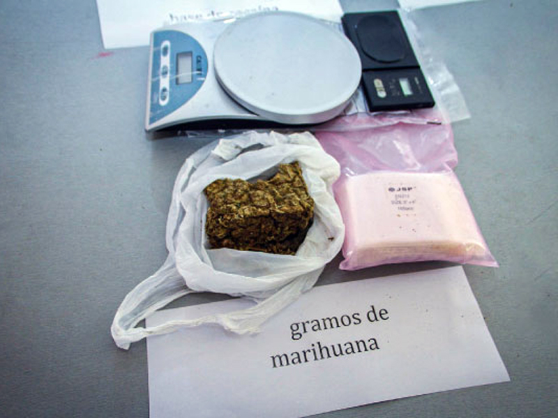 Sentenciado por tráfico de drogas en mediana escala
