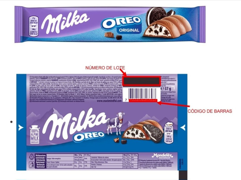 España: alerta por fragmentos de plástico en chocolate Milka