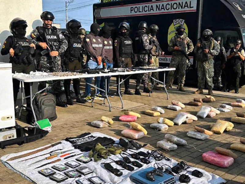 Prisión preventiva para 3 procesados por tráfico drogas, tras operativo en Socio Vivienda