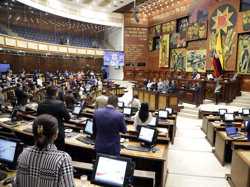Pleno tratará el proyecto urgente sobre turismo y el de prevención de lavado de activos