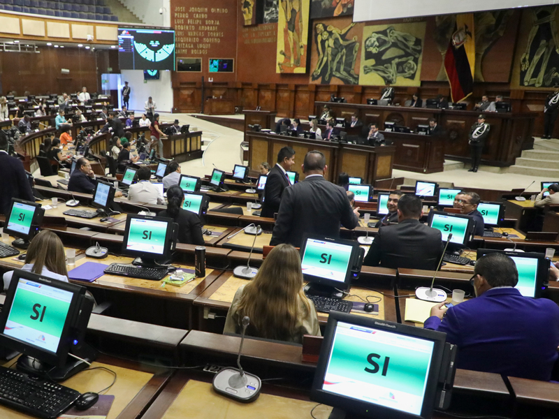 Asamblea aprueba enmienda constitucional para ratificar proyectos de ley con mayoría absoluta