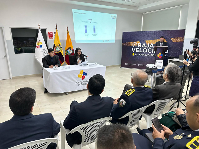 En el 2023, los siniestros de tránsito se redujeron en un 3.43%