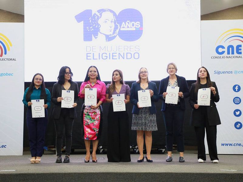 CNE presenta la Cruzada Institucional y Ciudadana ‘100 Años de Mujeres Eligiendo’