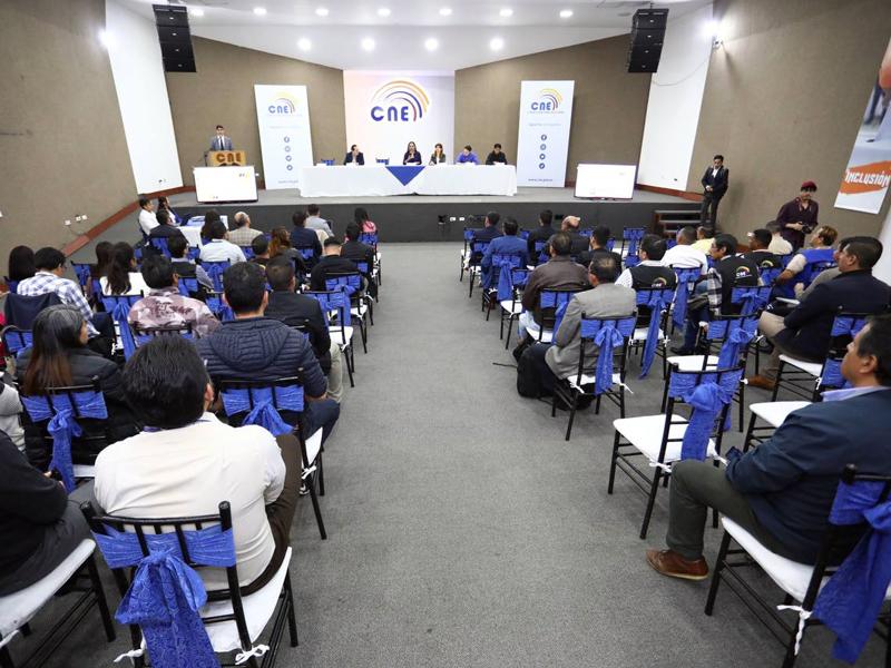 CNE y PNUD capacitan a funcionarios y organizaciones políticas sobre tecnología Blockchain