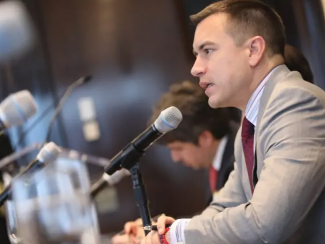 Noboa participará en Cumbre sobre la Paz en Ucrania