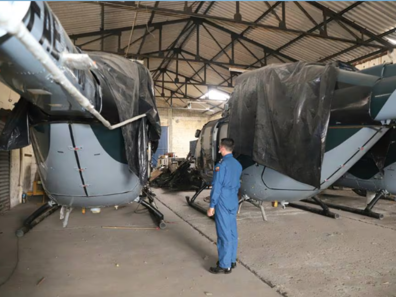Contraloría detecta fallas en control de repuestos para helicópteros Dhruv de la FAE