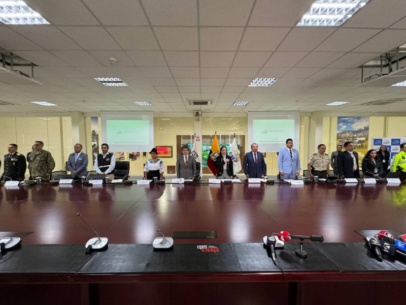 CNE instaló Mesa Nacional de Seguridad del Referéndum y Consulta Popular 2024
