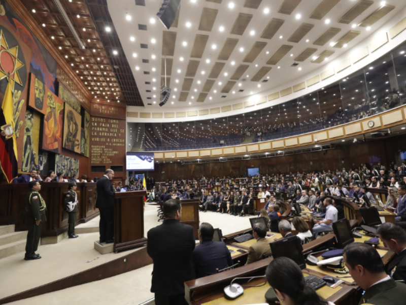 Kronfle destacó el trabajo de la Asamblea que marcó un hito significativo en el desarrollo del país