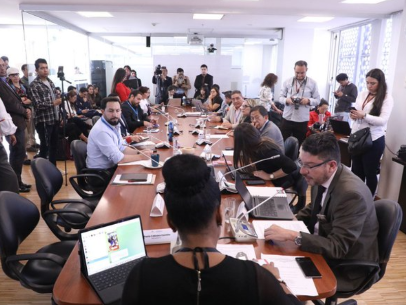 La fiscalización al censo poblacional 2022 continuó en Garantías Constitucionales