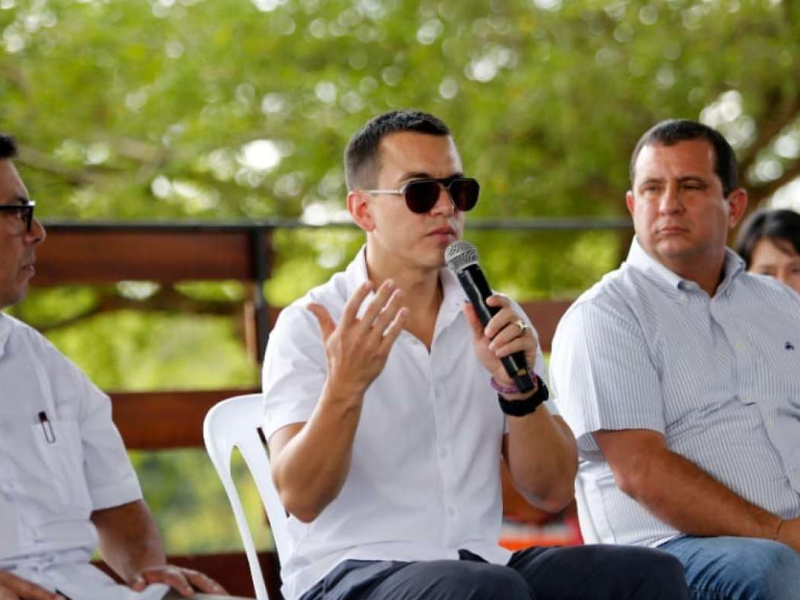 Noboa denunciado por presunta infracción electoral en la consulta popular