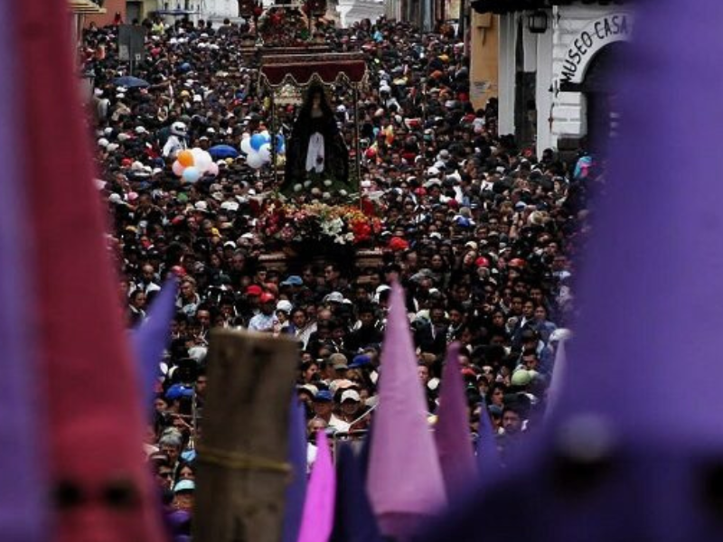 Procesión Jesús del Gran Poder congregará a cerca de 200 mil feligreses