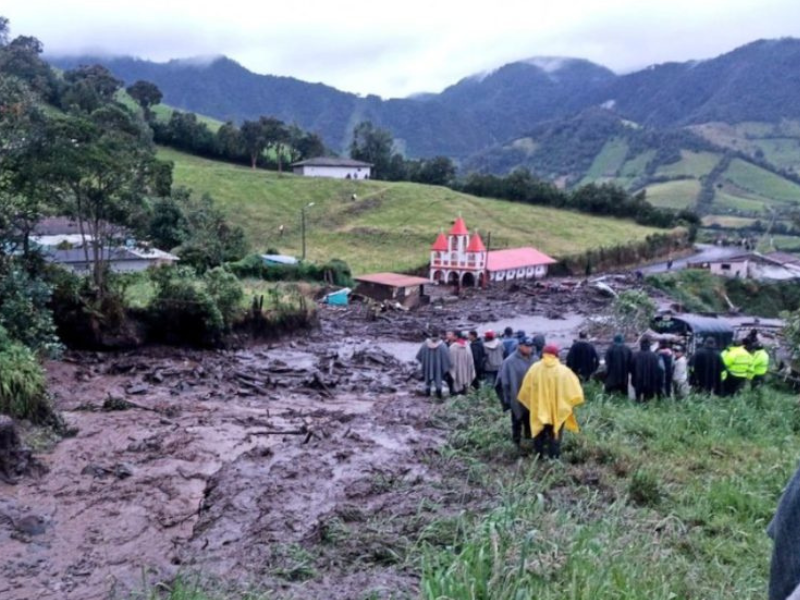 Daños considerables en Tulcán a causa de aluvión