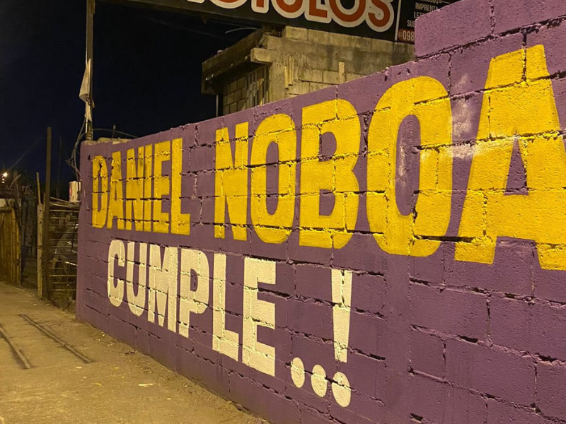 Comienza campaña por el SÍ anticipada en murales y vallas