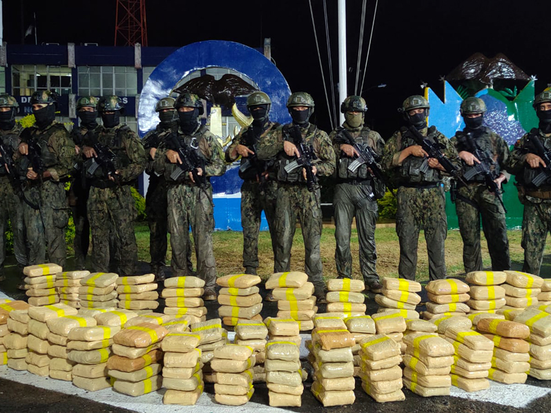 Droga en Esmeraldas era camuflada en sacos de yute