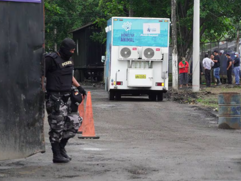 Bloque de Seguridad interviene otra vez la cárcel Regional y Penitenciaría de Guayaquil