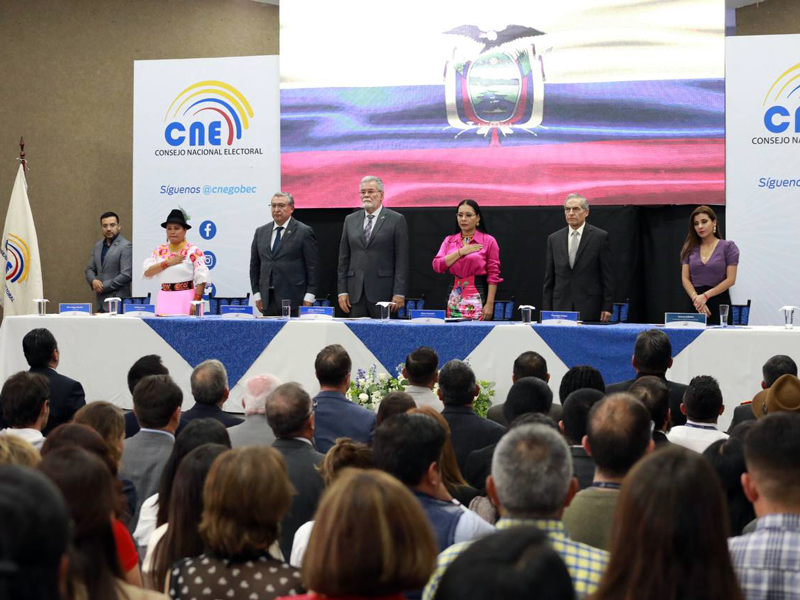 Función Electoral conmemora 77 años de servicio al Ecuador