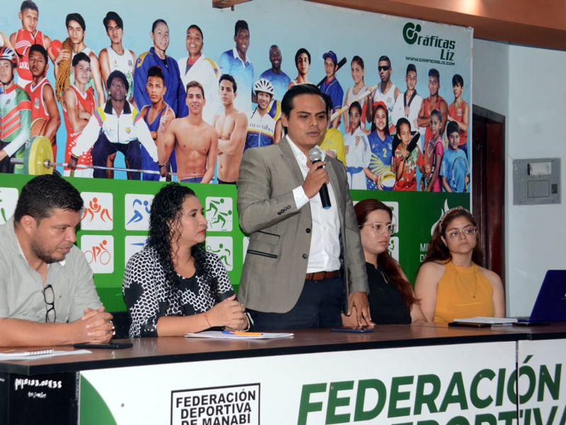 Ministerio del Deporte capacita a dirigencia manabita sobre procesos técnicos y administrativos