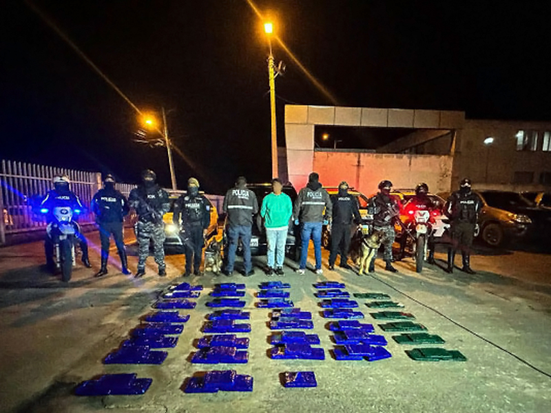 Prisión preventiva por presunto tráfico de 100 kilos de cocaína