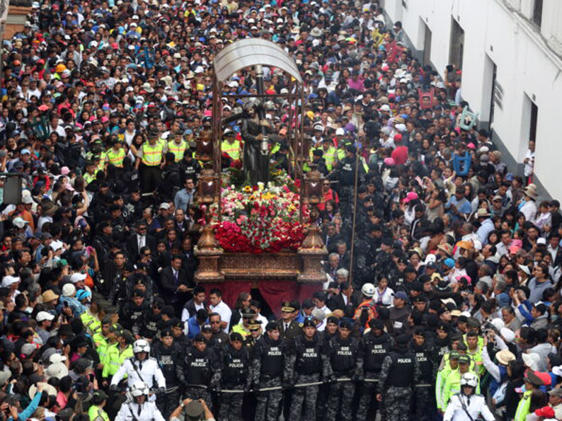 La Semana Santa Quiteña cierra las actividades de marzo