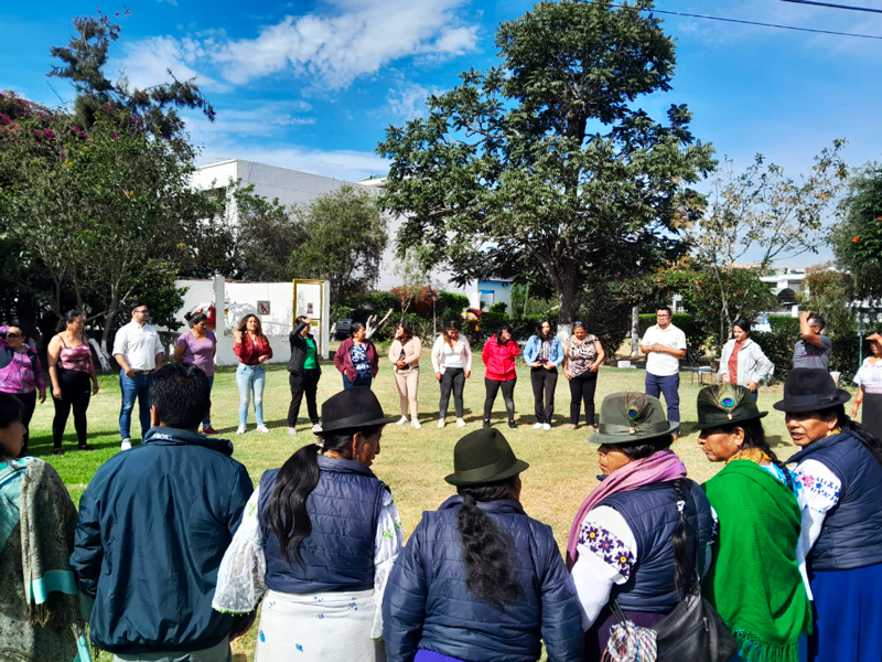 Vigilantes comunitarios de Ibarra se capacitan en la Vigilancia Basada en Eventos