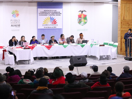 Comisión demanda de las autoridades acciones para atender a la población de Alausí