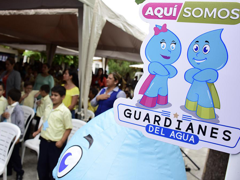 Más de 3.500 estudiantes se convertirán en ‘Guardianes del agua’ en Portoviejo