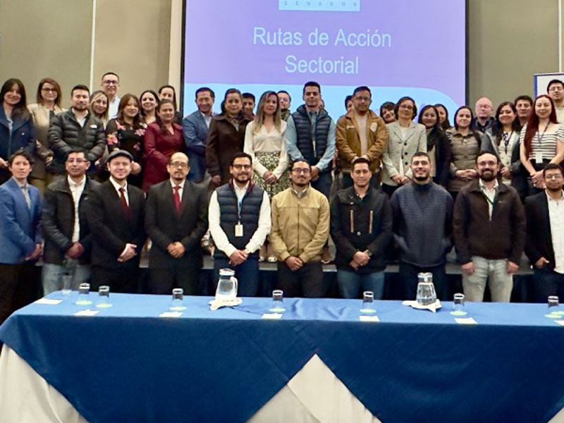 Ecuador inicia la construcción de rutas de acción sectorial para enfrentar los impactos del cambio climático